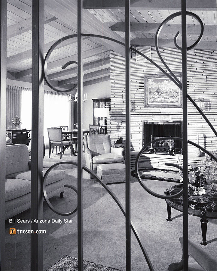 1964 Tucson home photos: Herefords are pride of ranch